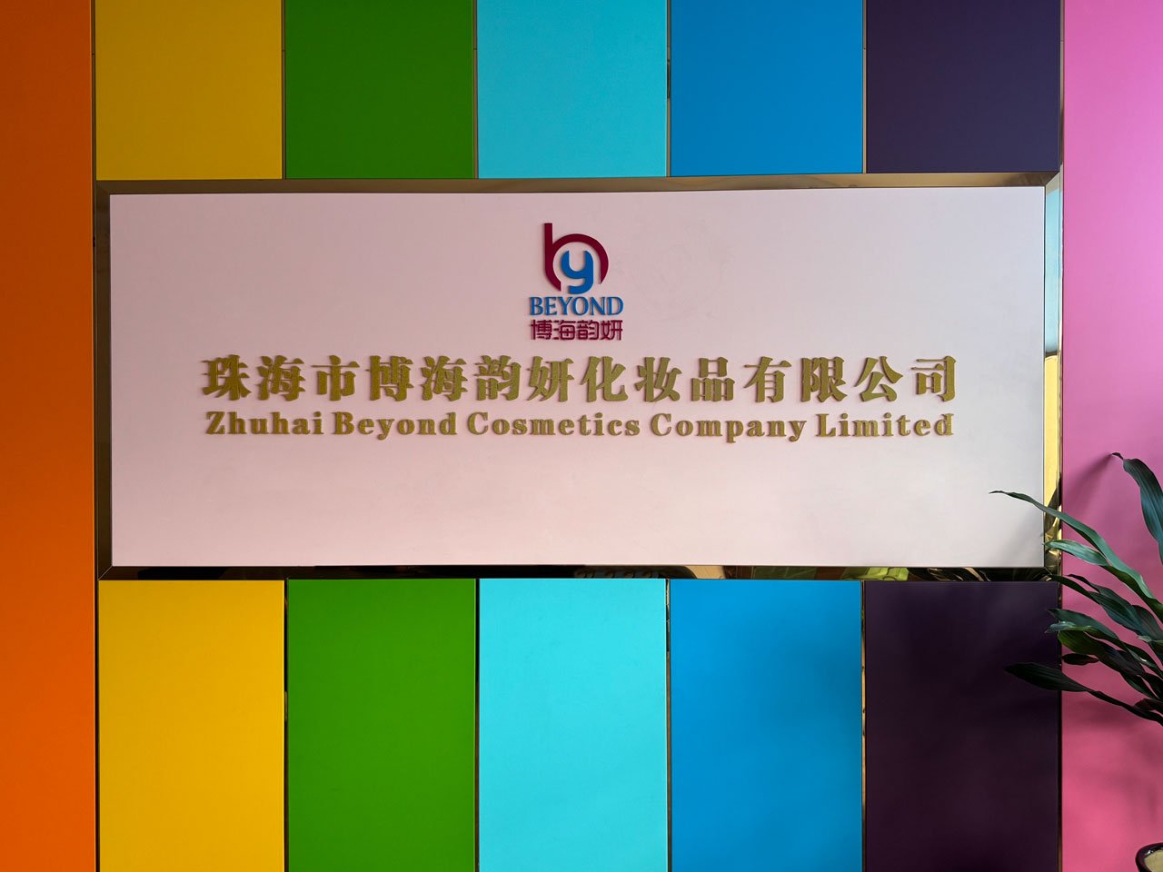 Beyond Cosmetics's office front desk
