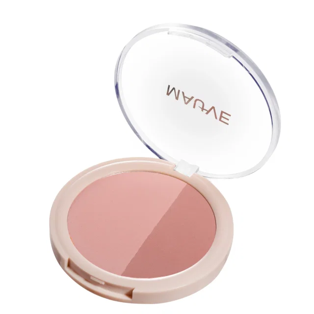Close-Up View of Private label blush duo